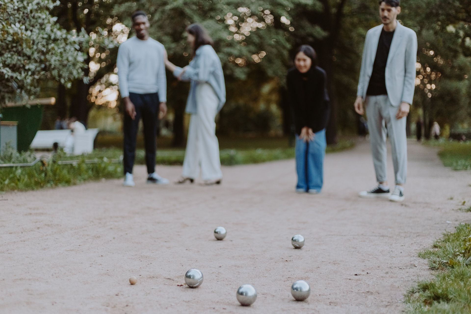 Jeu de pétanque mariage